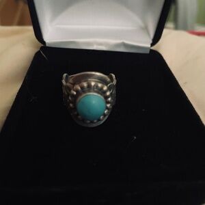 Turquoise Silver Ring 8